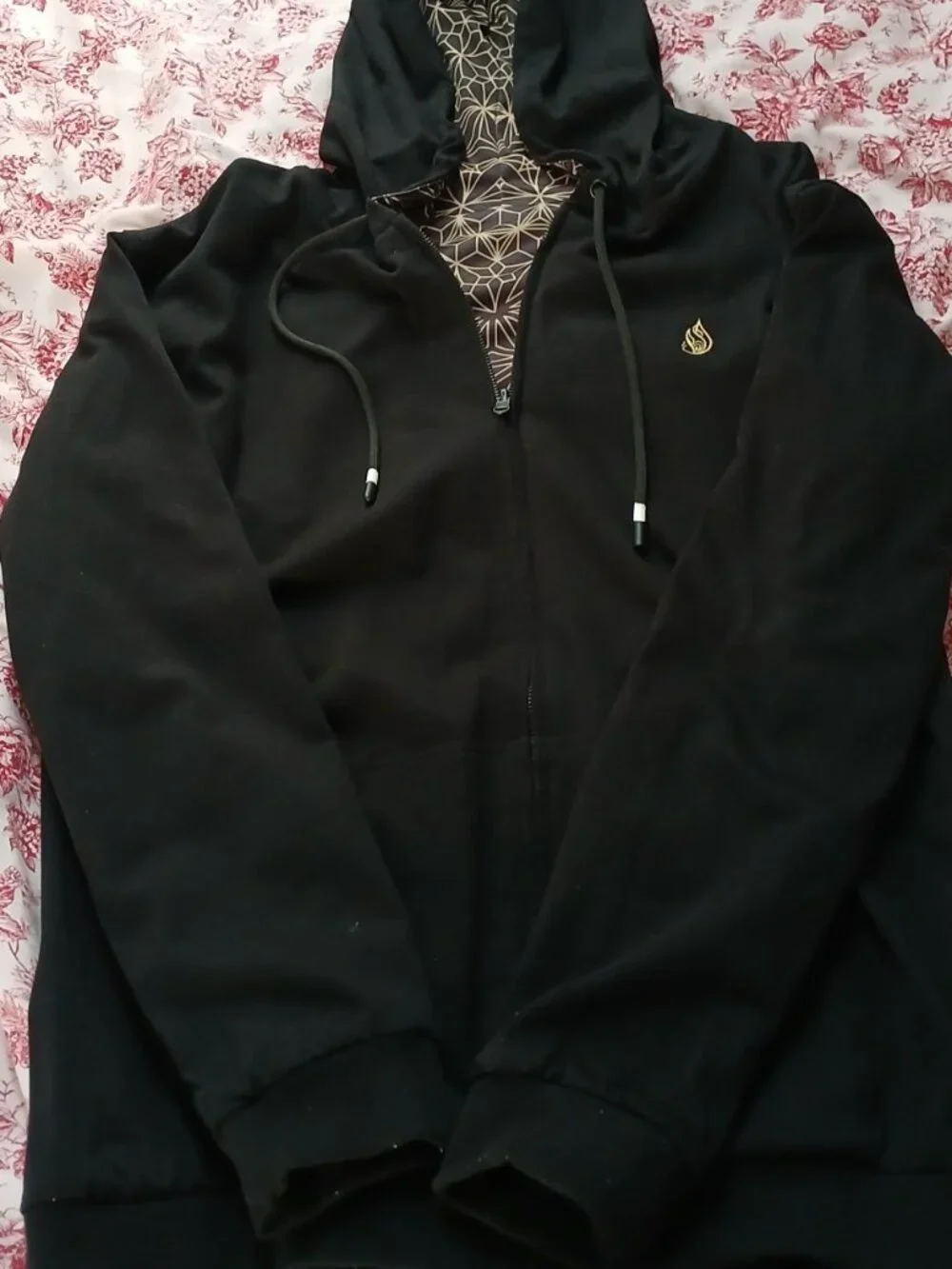 Threyda Gold Slope Reversible Hoodie XL
